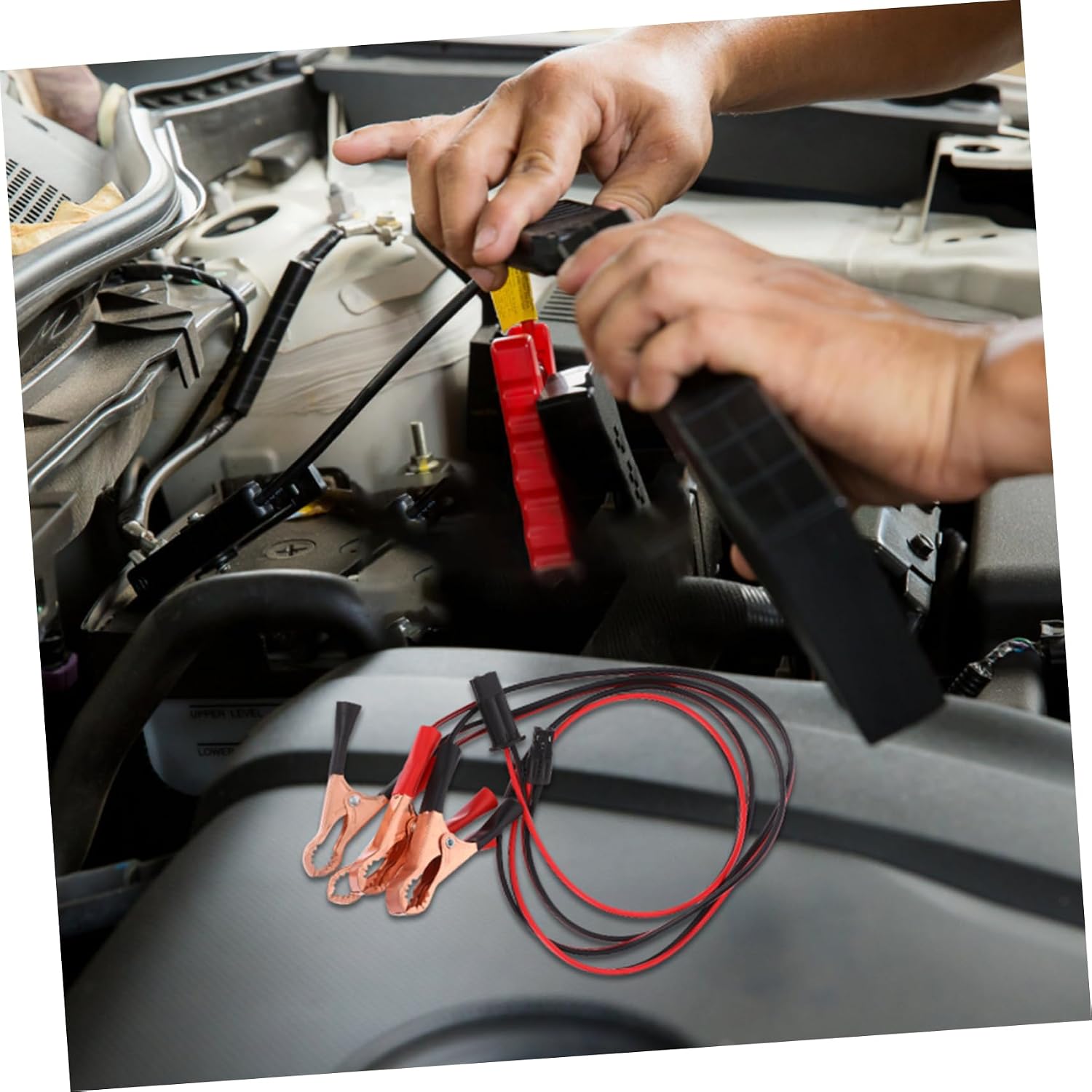 2pcs Spray Nozzle Cleaner Adapter Automotive Injector Cleaning Tool Cords for Optimal System Maintenance and Performance Enhancement