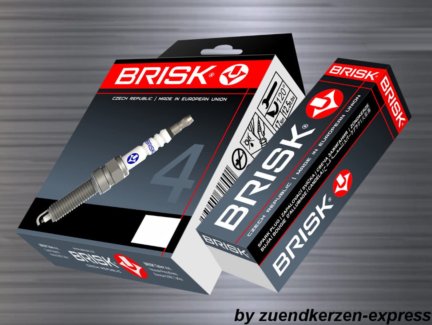 BRISK Platin DR15YP 1400 Candele d'accensione, set di 6