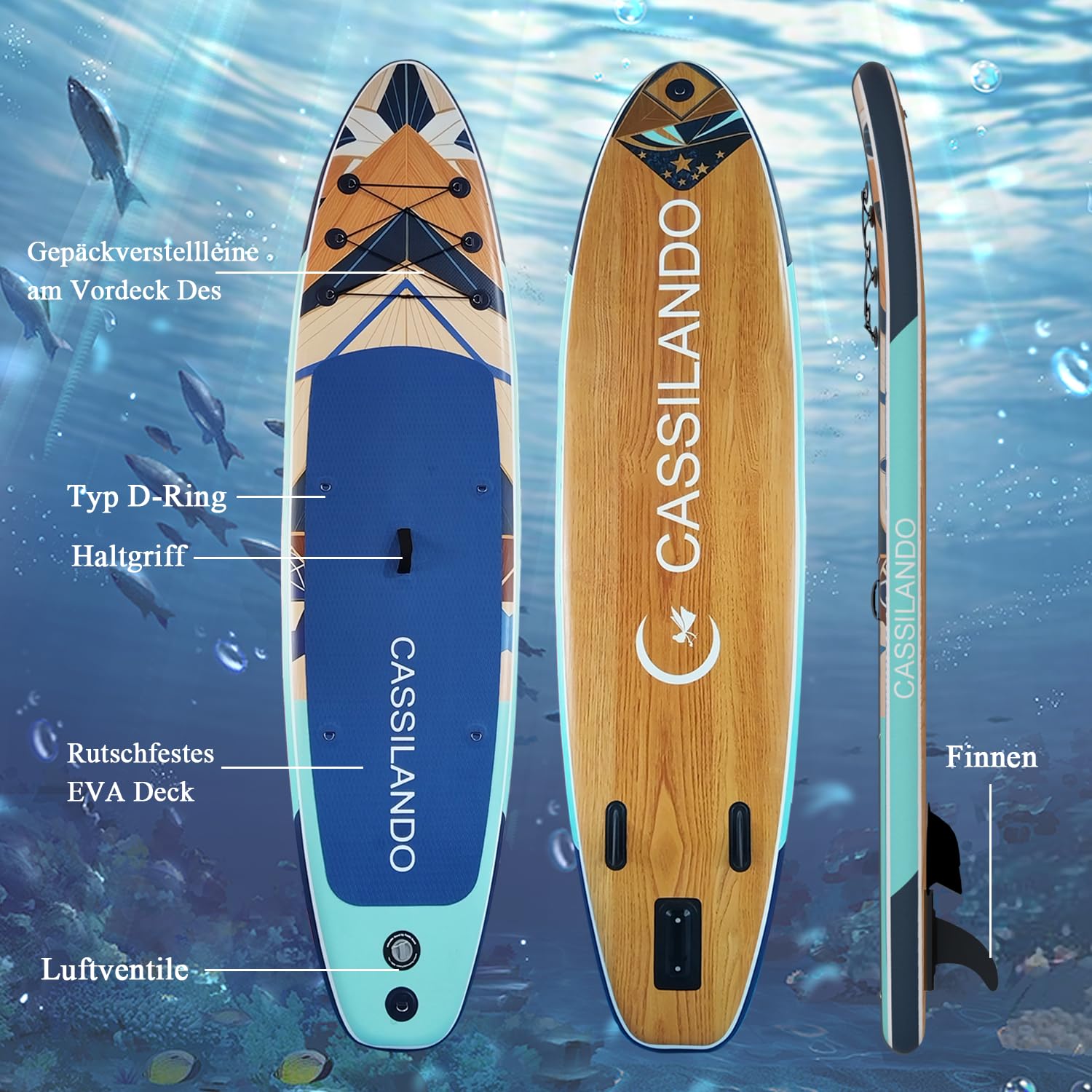 Tabla de remo de pie, tabla inflable SUP