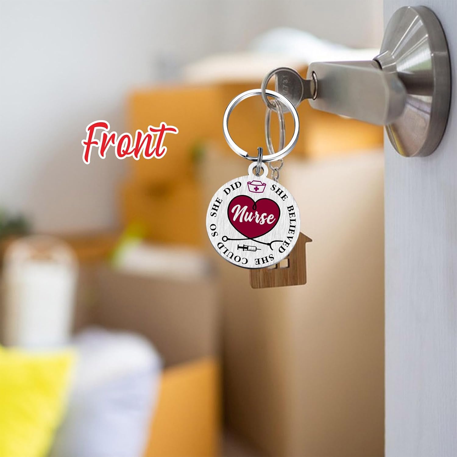 Viayen Nurse Gifts for Women - Gifts for Nurses Week Nursing Day Graduation Practitioner Assistant Student Keychain - Image 5