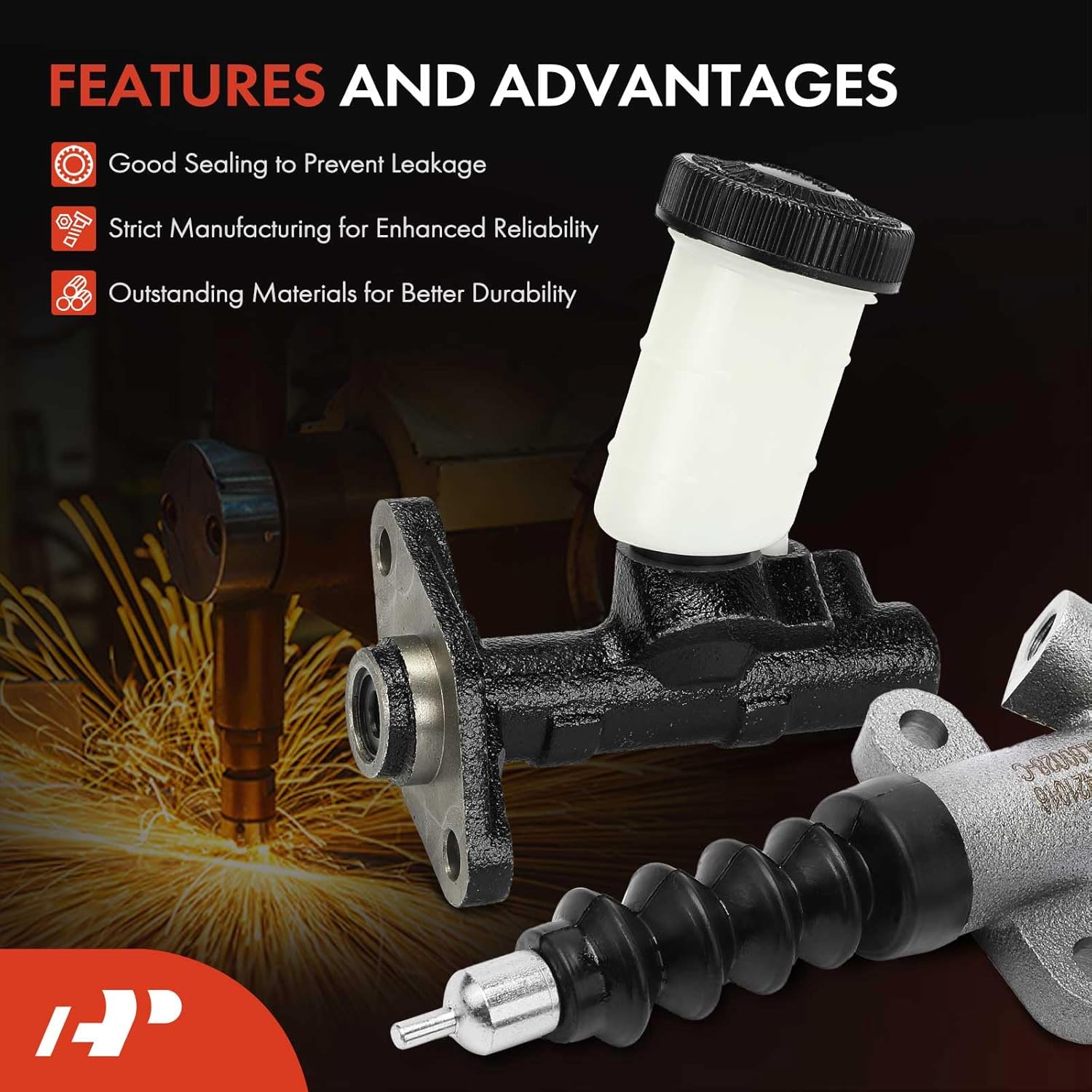 A-Premium Clutch Master Cylinder and Clutch Slave Cylinder Compatible with Mazda Miata 1990-1997/1999-2005, Replace# NA0141400, NA0141920