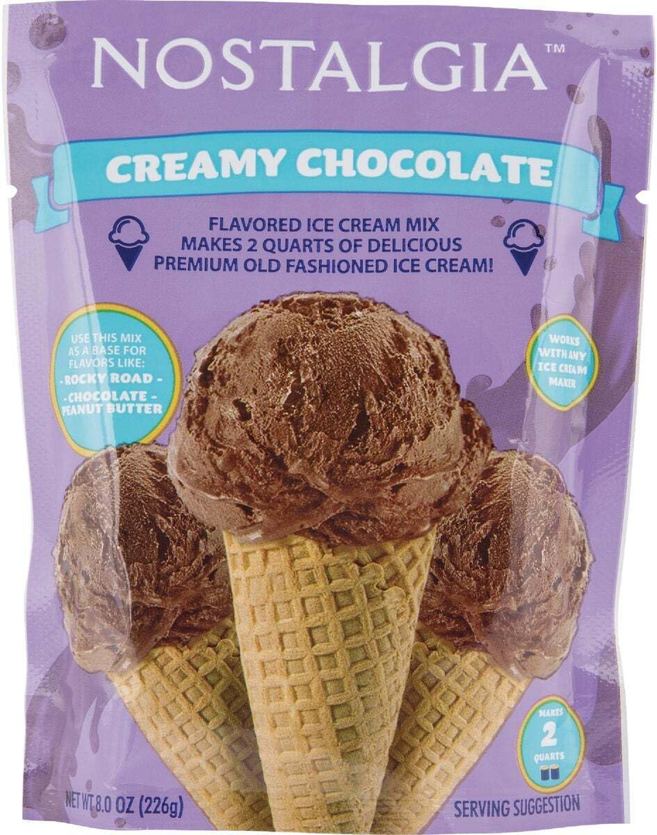 Creamy Chocolate Ice Cream Mix