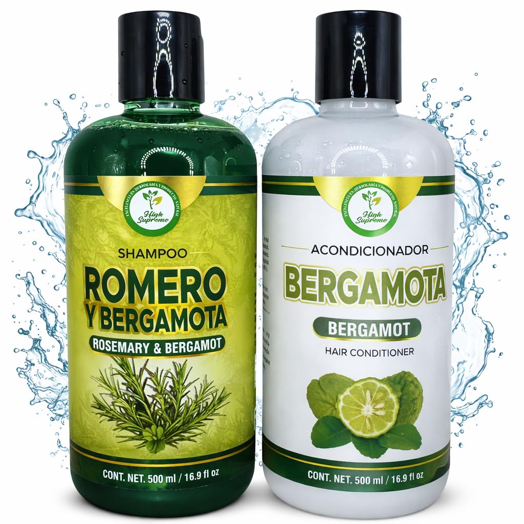 Amazon.com : Romero & Bergamota (Rosemary & Bergamot)Shampoo and