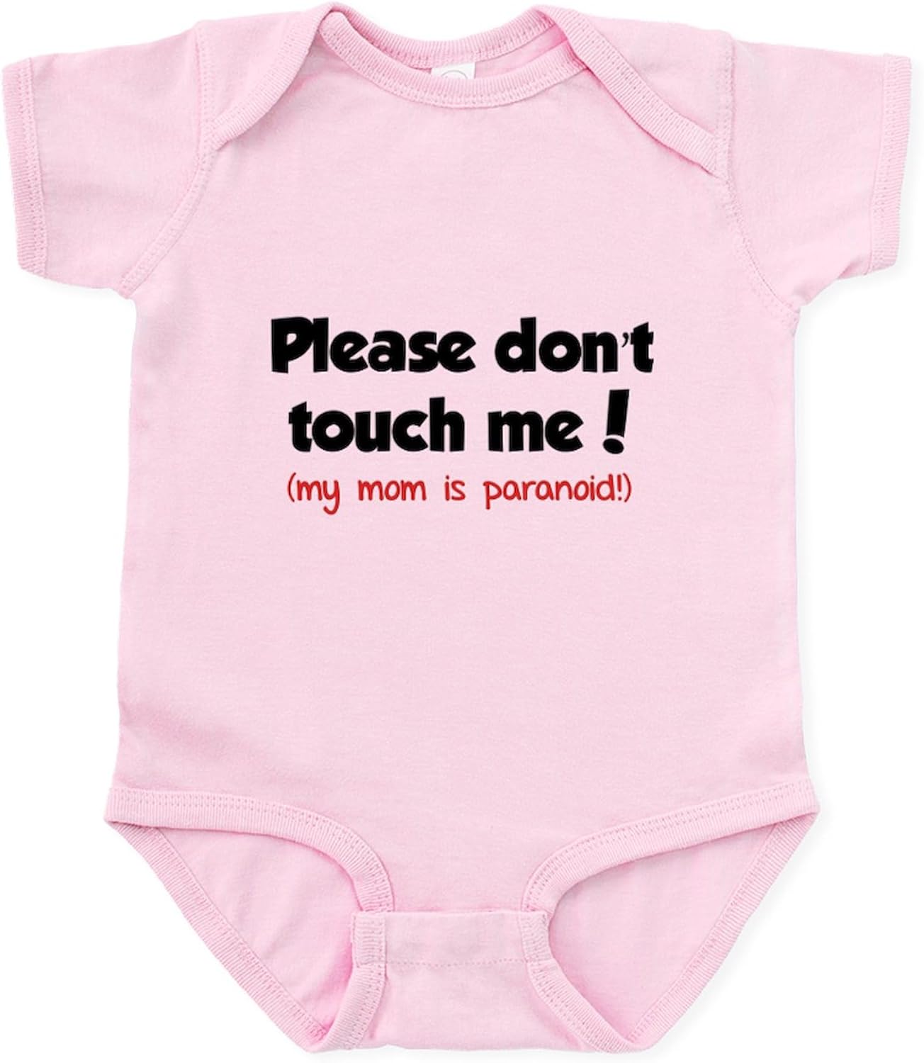 CafePress Please Don't Touch me Infant Bodysuit Cute Infant Bodysuit Baby Romper