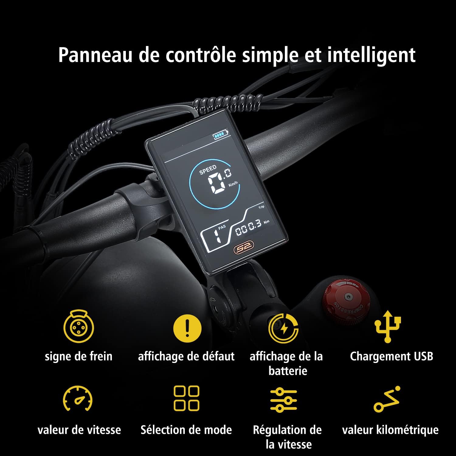 BURCHDA R5pro LCD Display