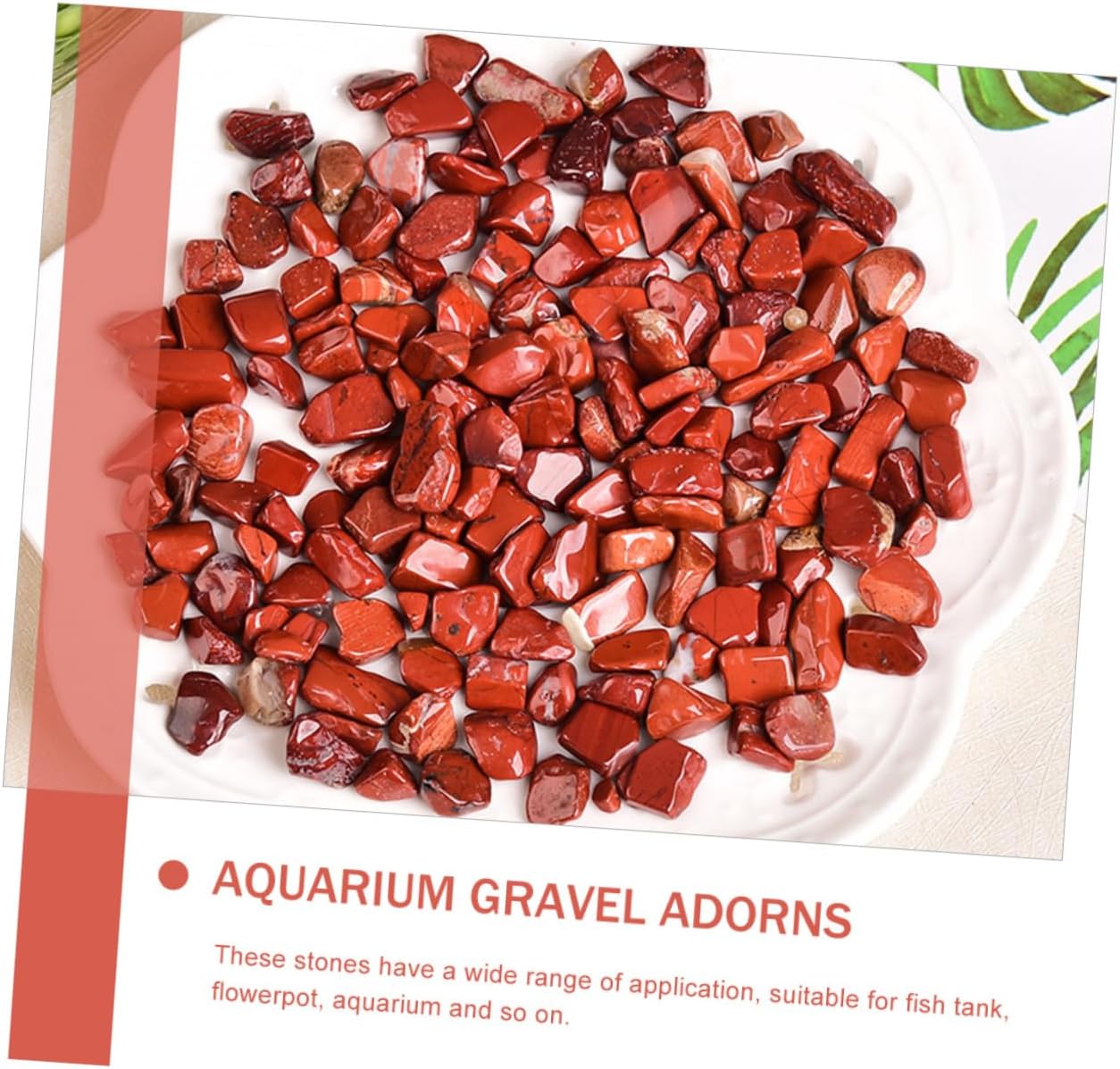 BESPORTBLE 1set Decorative Aquarium Rocks for Fish Tanks Natural Stone Gravel Agate Pebbles for Aquascaping Landscaping and Outdoor Features
