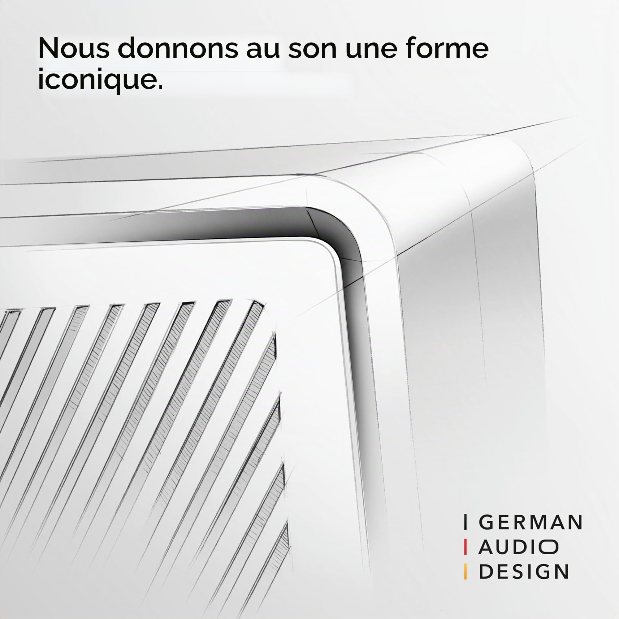 sonoro - Primus, Radio Internet avec Bluetooth (Spotify, Deezer, podcasts, FM/UKW, Dab Plus, WLAN, entrée AUX, boîtier en Bois) Chaîne stéréo Gris Craie