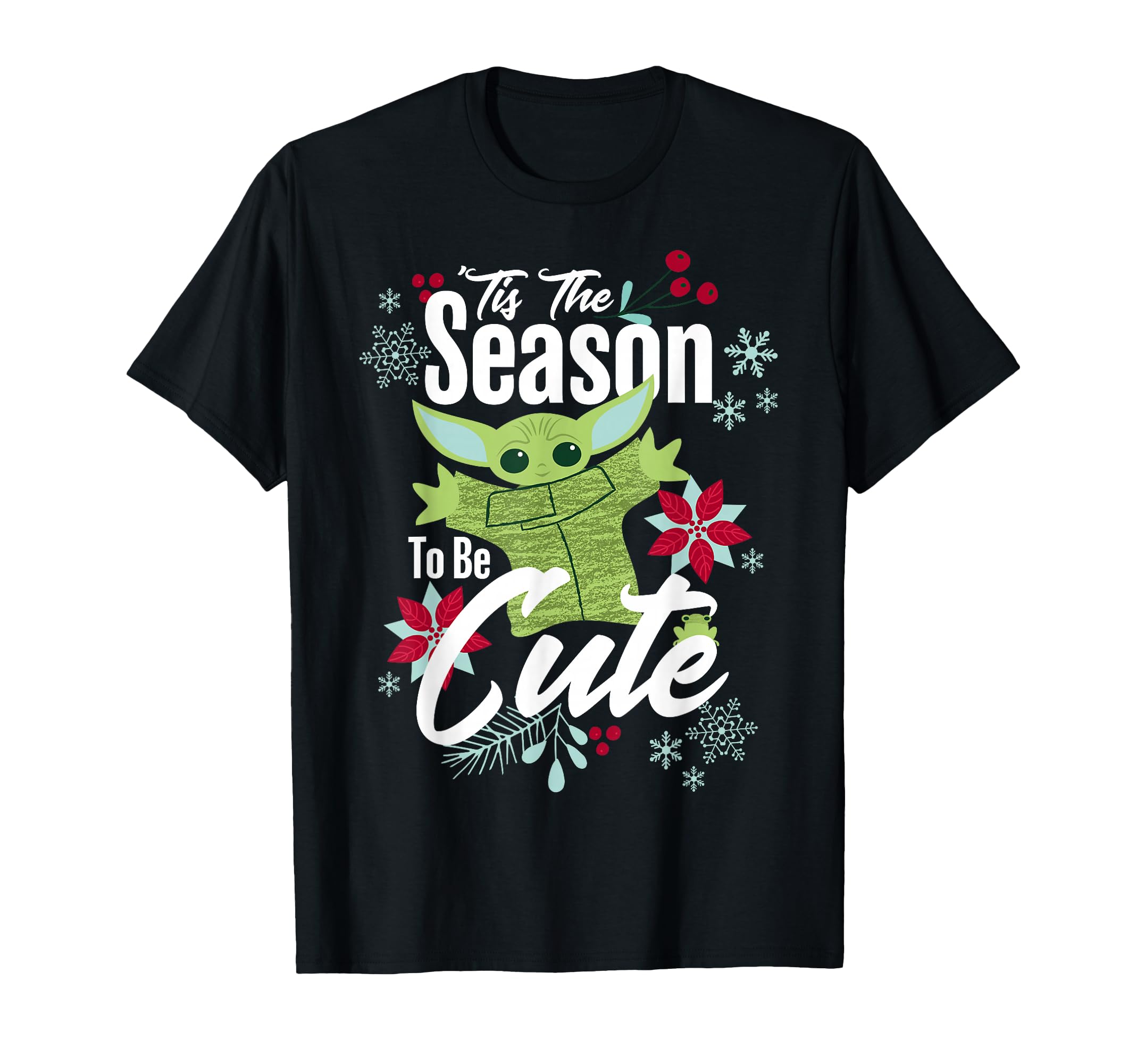 T-shirt Mandalorian Star Wars de Noël alternative légère au pull chaud