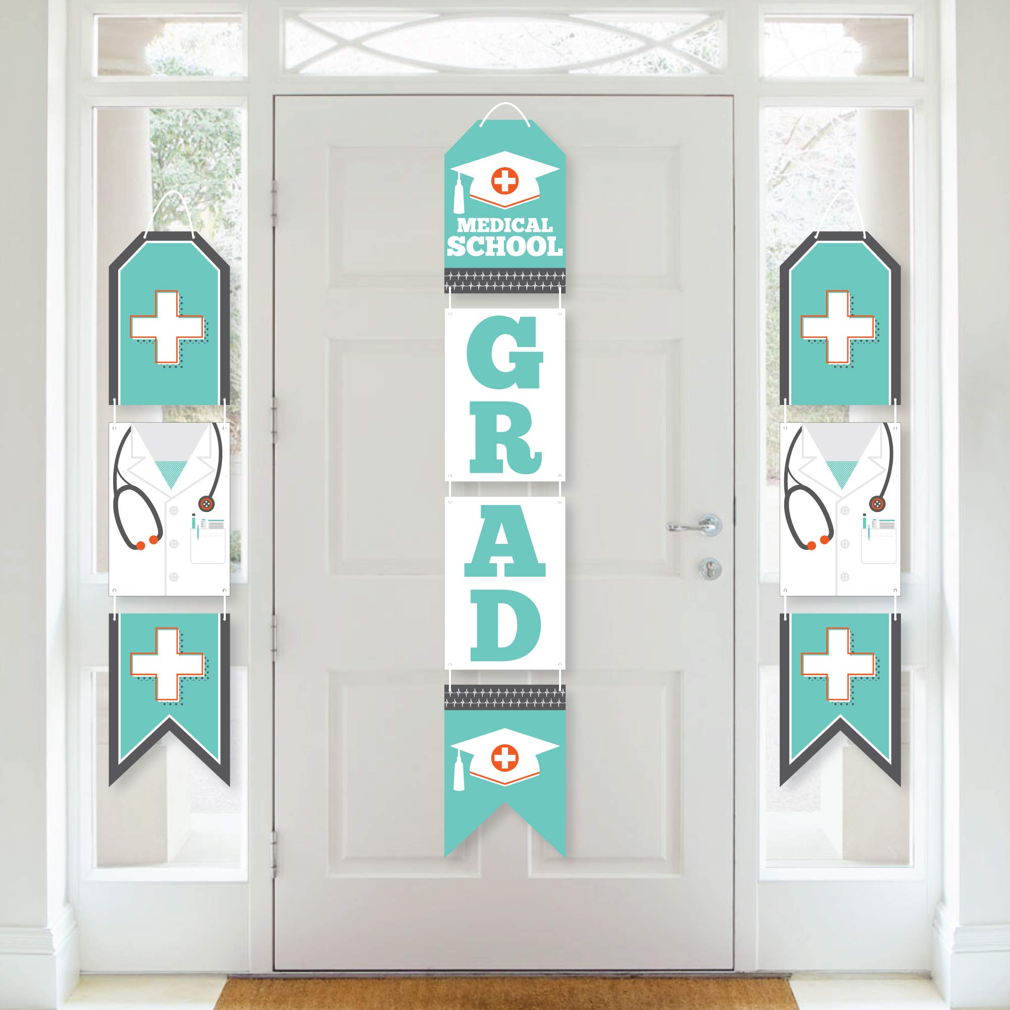 Bannières de porte diplôme : embellissez facilement vos portes intérieures en papier vertical
