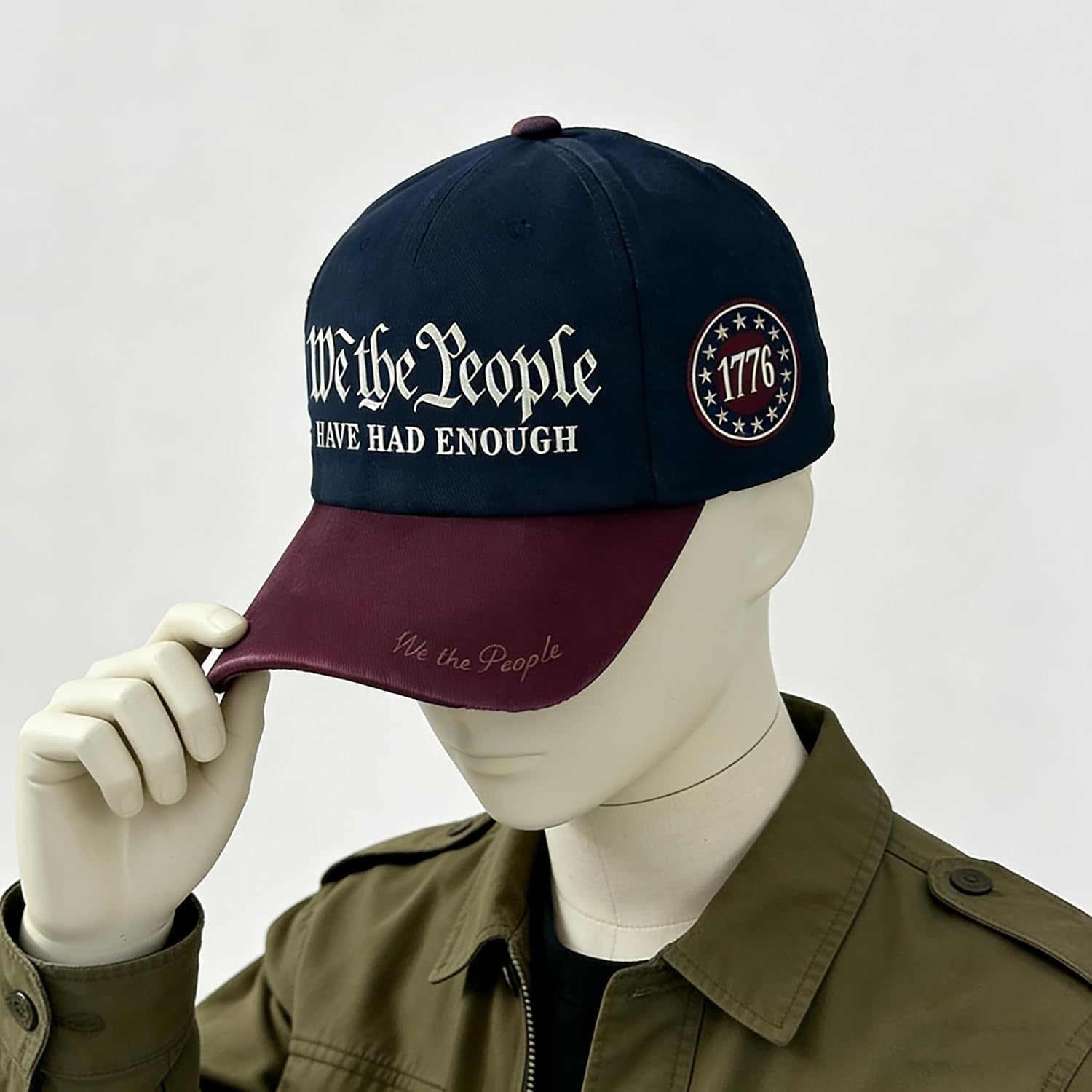 We The People Hat We The People Have Had Enough Hat 250 Anniversary USA Hat Baseball Cap for Men Women