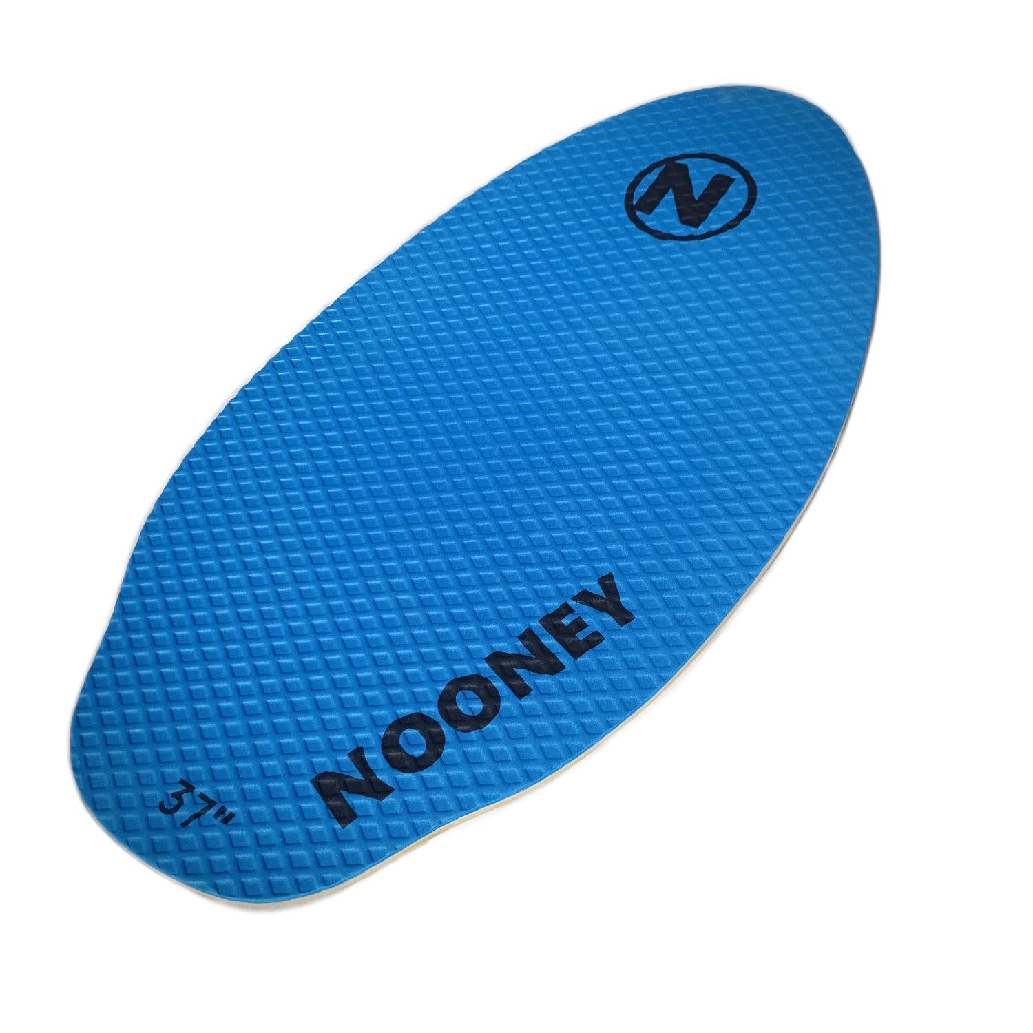 Nooney Skimboard aus Echtholz mit Anti-Rutsch-Deck Pad blau