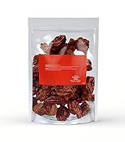 Vista 2 de Unpretentious Chiles secos enteros de Carolina Reaper, 8 unidades, chiles extremadamente picantes, salsa picante