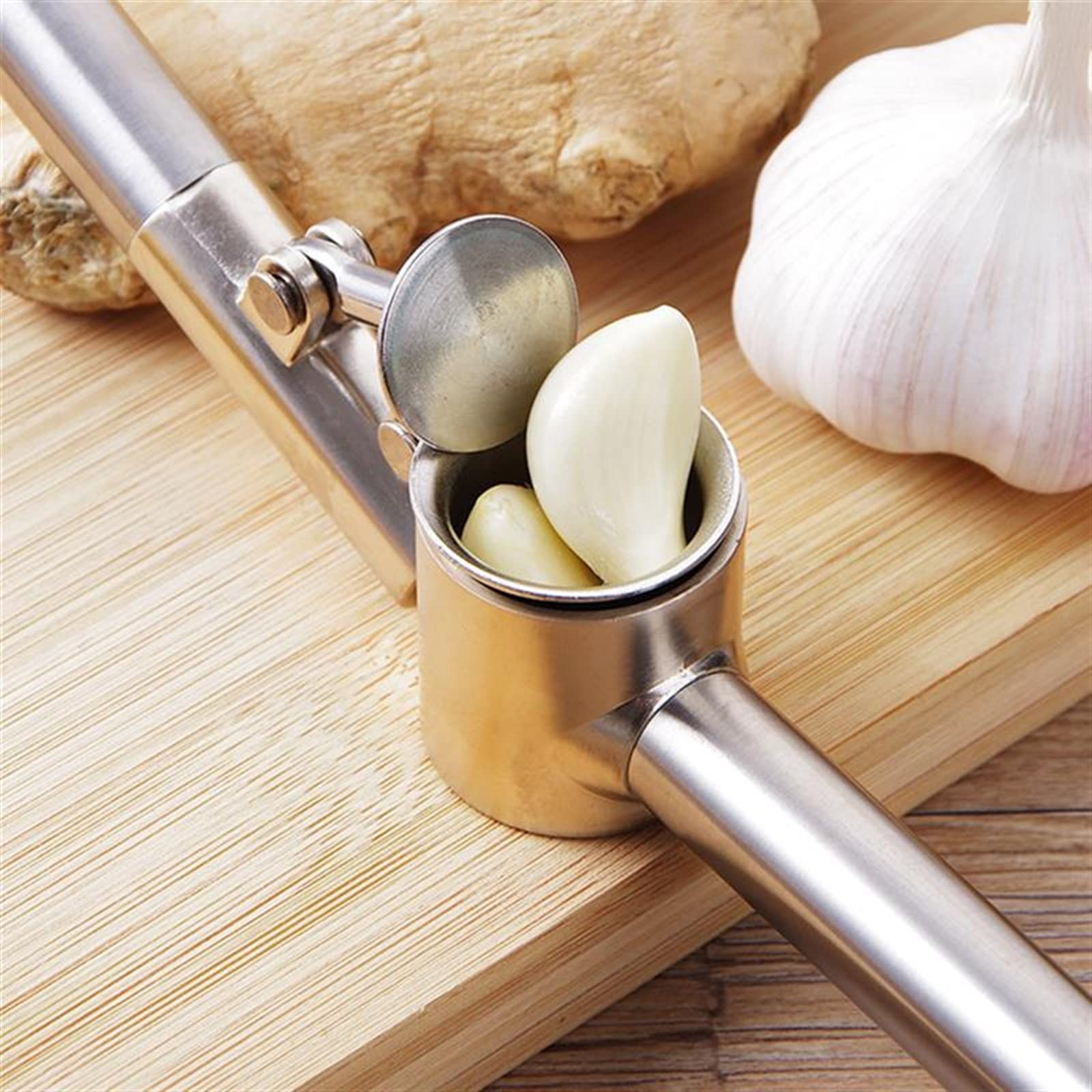 Tritatutto per Aglio Spremiaglio Multiuso Creativo in Acciaio Inossidabile Frantoio per Aglio Tritatutto per Aglio Utensili da Cucina Forniture per la casa