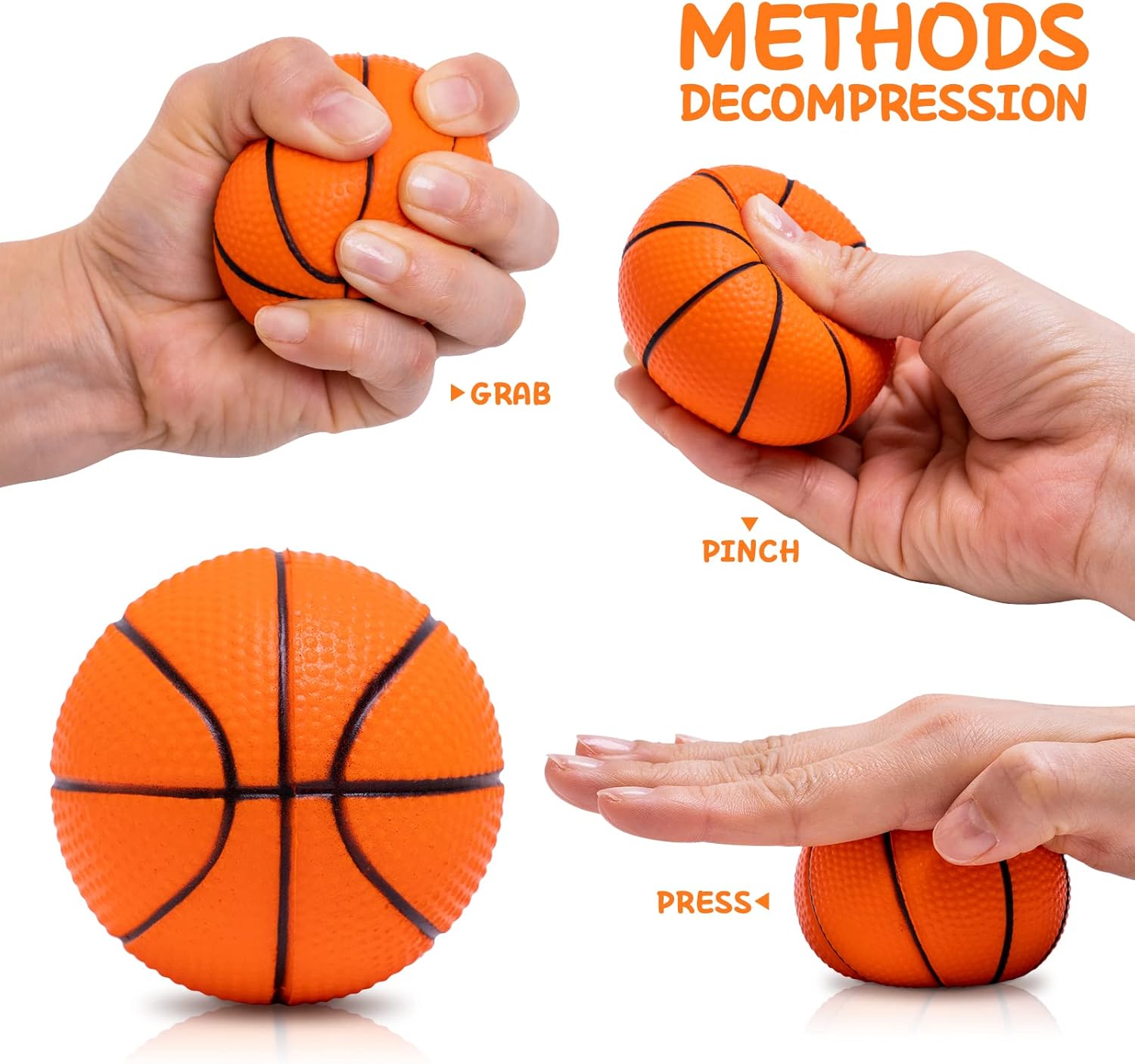 AQSLTJK Mini Sports Balls for Kids Party Favor Toy, Soccer Ball