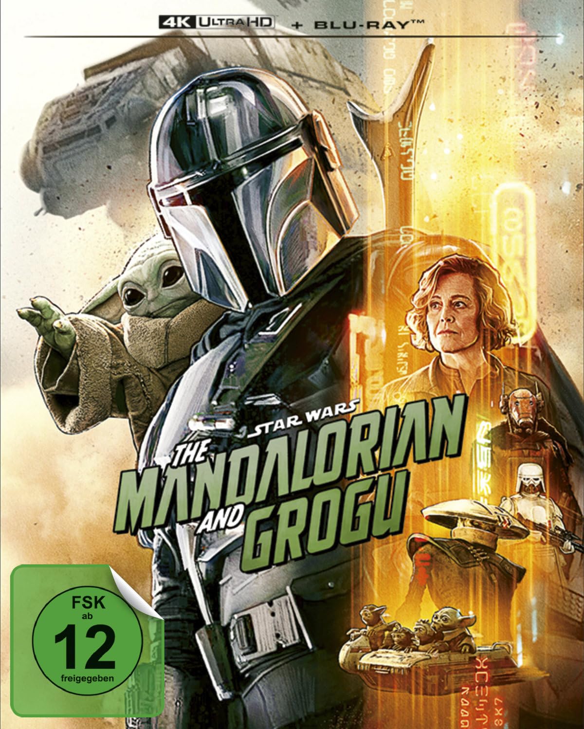 The Mandalorian   and Grogu   (4K UHD + Blu-Ray) (4K UHD | Blu-ray)