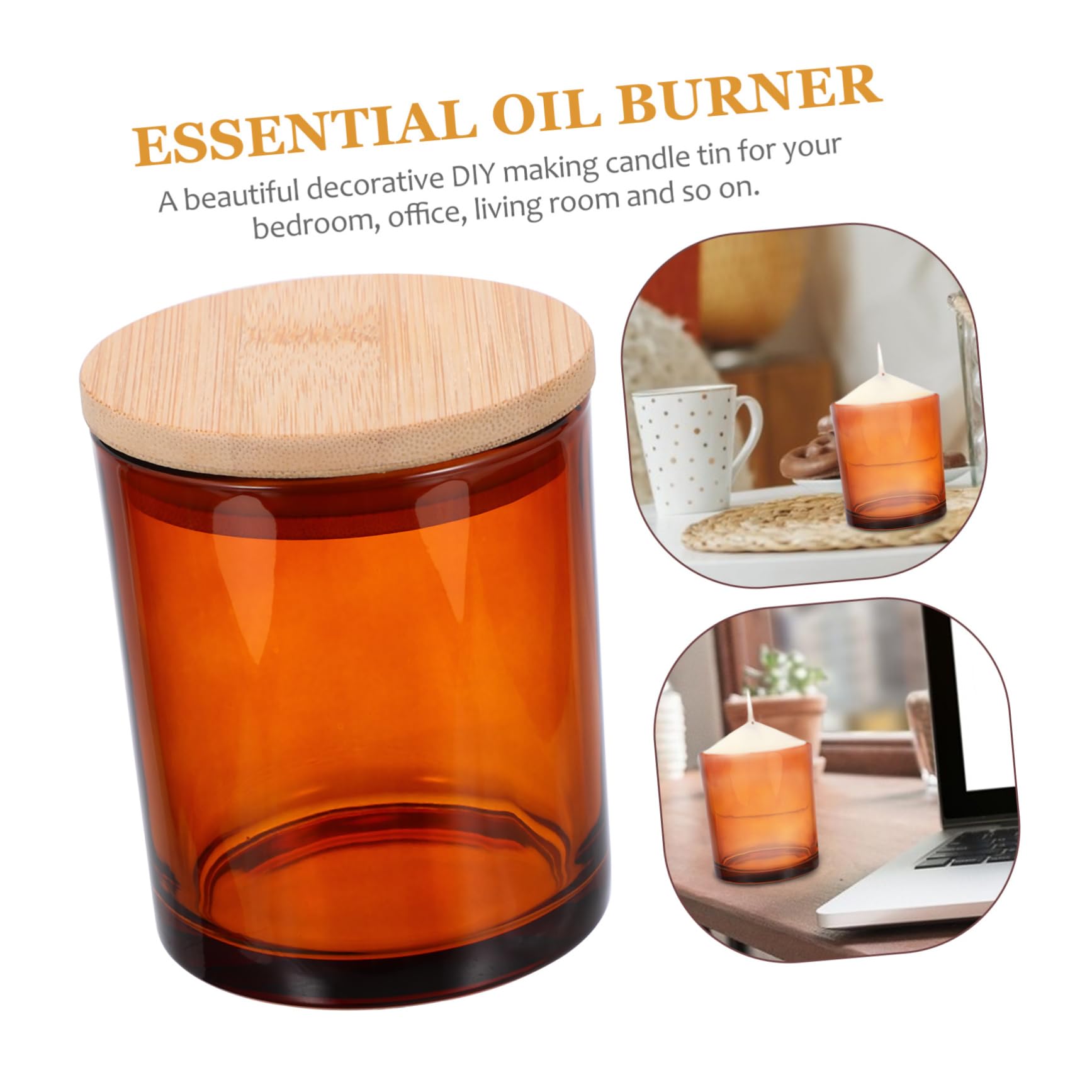 Artibetter 4juegos Latas De Vela Perfumada y Diy Frascos De Vidrio Aromaterapia y Regalos Especiales