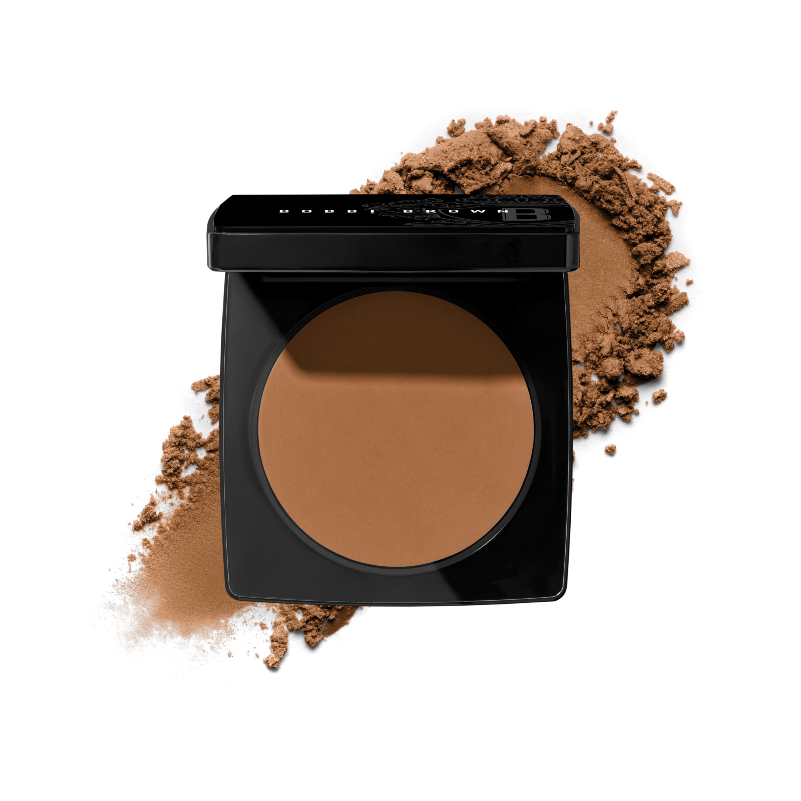 Bobbi Brown Sheer Finish Pressed Powder | Oil-Absorbing, Mattifying Setting Powder for All-Day Shine Control | Includes Puff, 0.32 Ounce