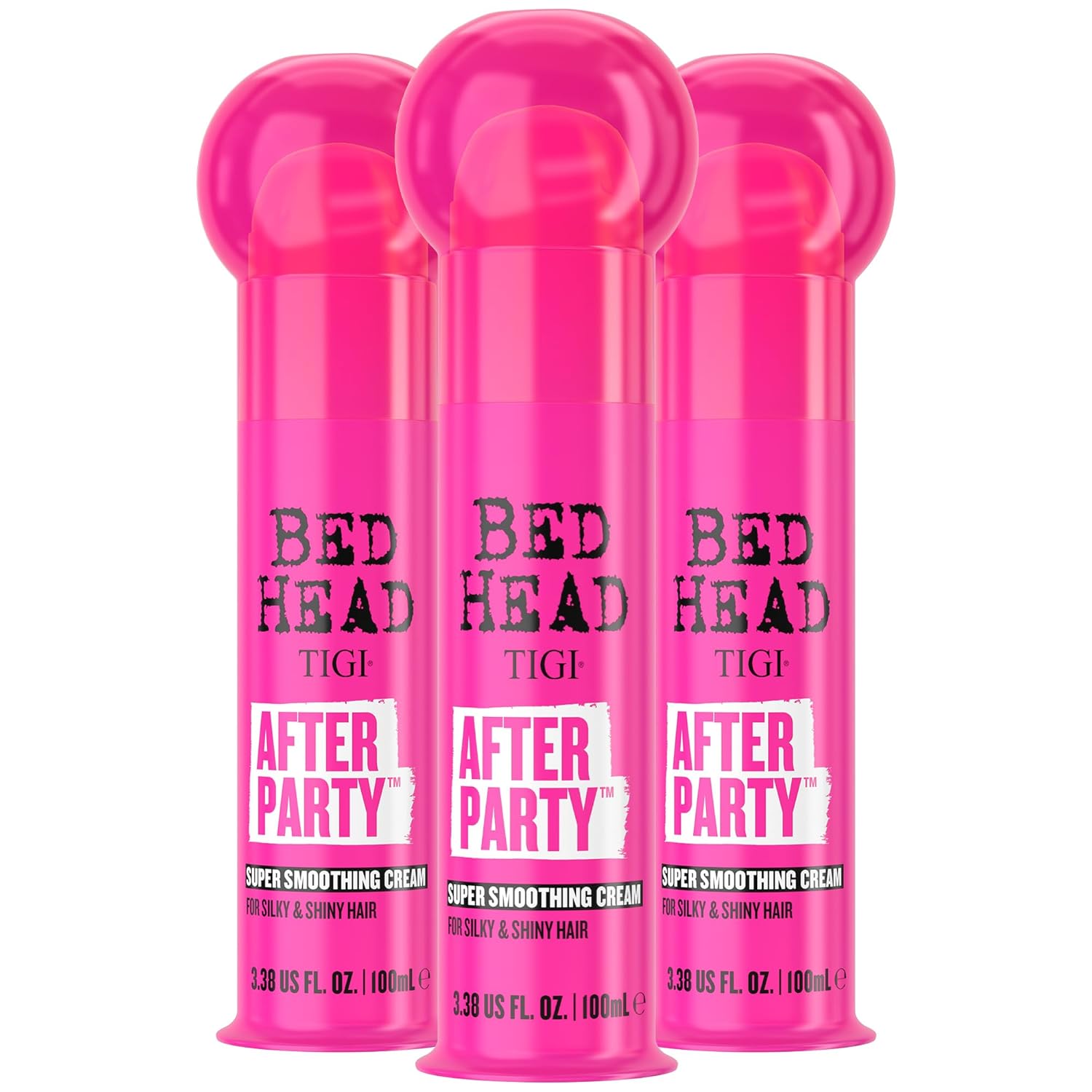Tigi Bed Head After Party Smoothing Cream, 3.4 Ounce, Pack of 3