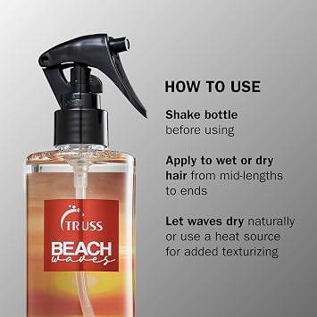 Truss Truss Beach Waves Leave-in Spray Treatment 8.79 Oz, 8.7899999999999991 Ounce