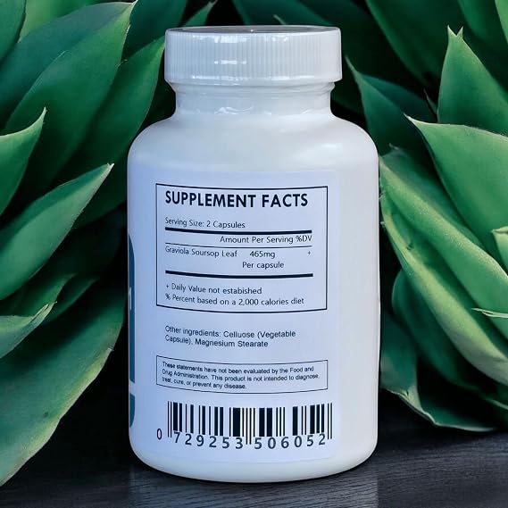 Graviola Soursop Capsules - 60