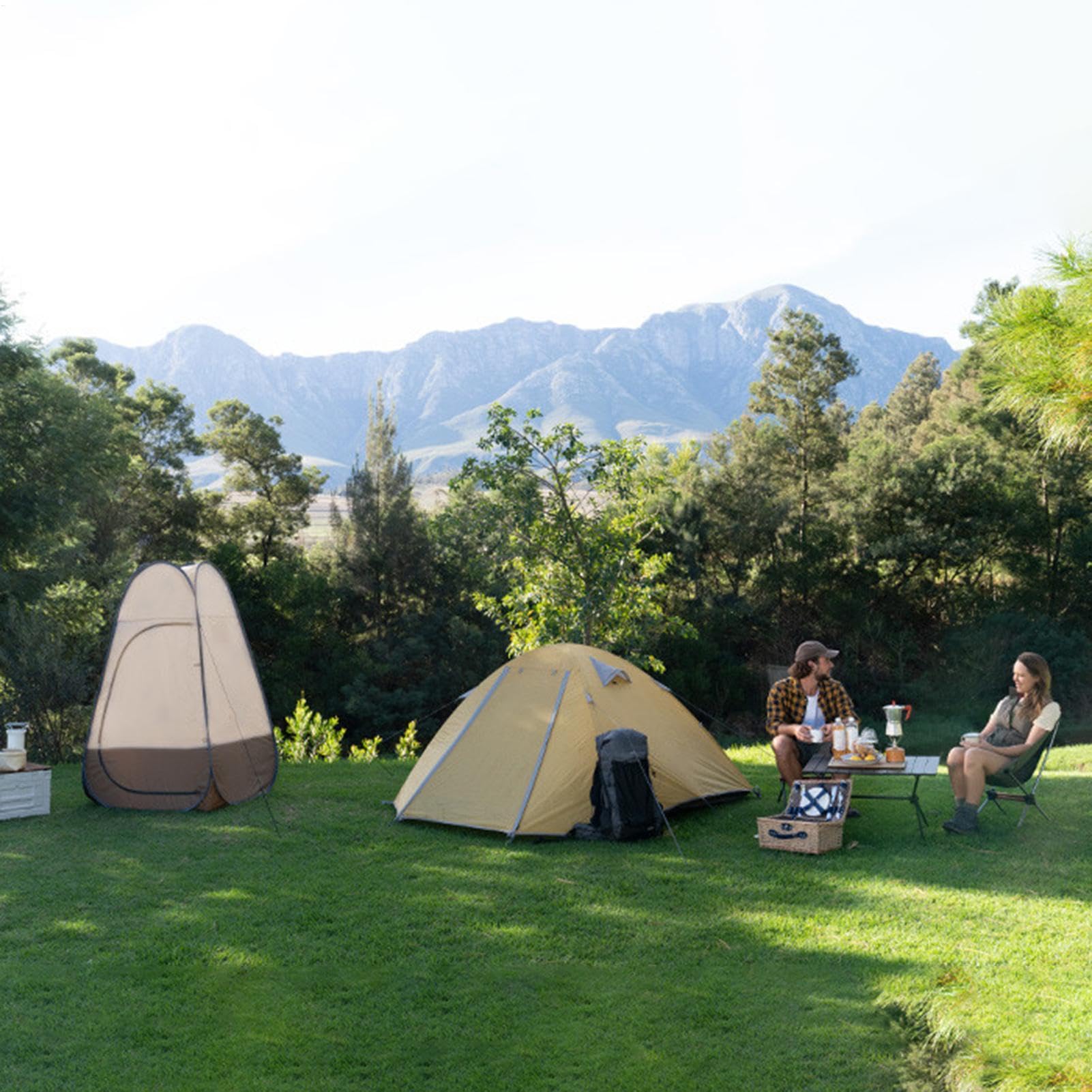 Tienda de baño para el baño para Acampar, de Ducha al Aire Libre Tienda al | Refugio de vestuario de playa impermeable para acampar, senderismo, pesca