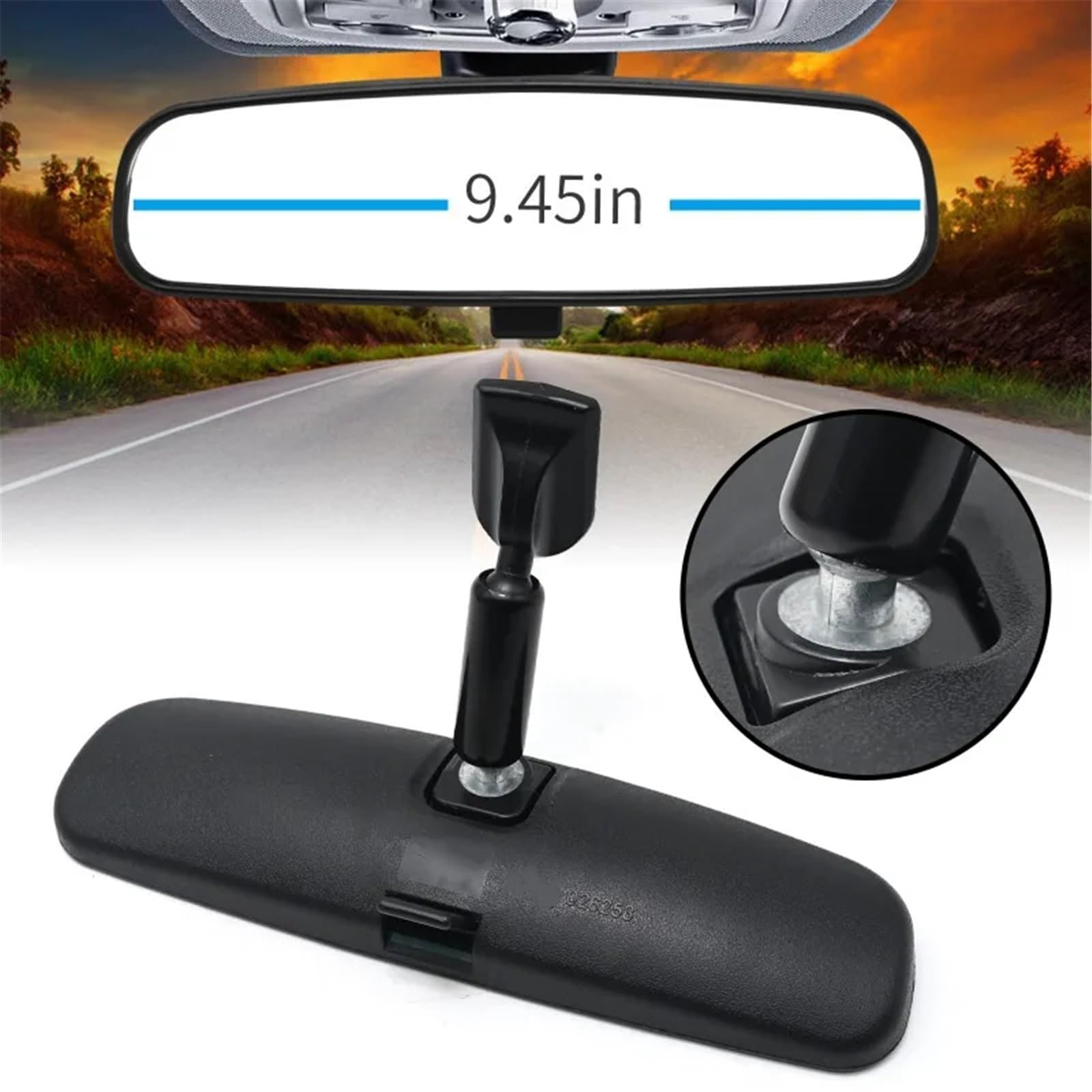 Specchio Interno Retrovisore Veicolo Per Insight 2010-2014 Specchio Interno Per Auto | Specchietto retrovisore grandangolare regolabile antiriflesso 76400-SDA-A03