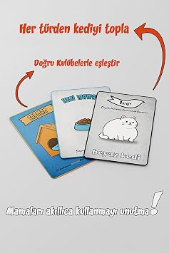 Cats & Cats 2-4 Kişilik Kart Oyunu | Eğlenceli Kutu Oyunu