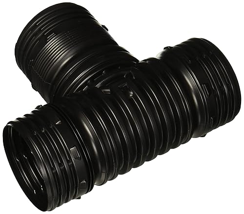 Flex-Drain ADP53702 Flexible T / Y, Landscaping Drain Pipe Adapter,
