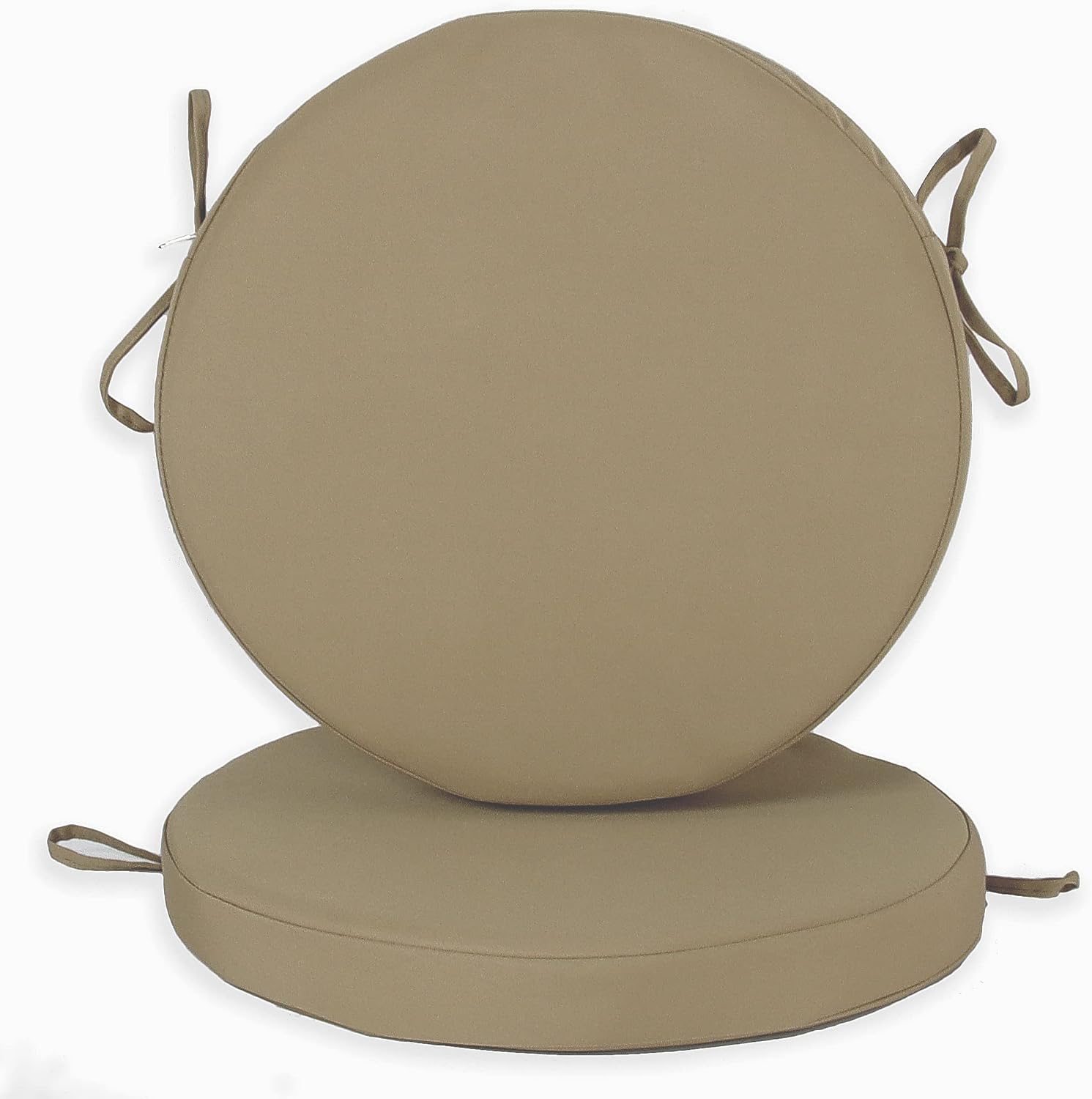 Loveboat Outdoor Bistro Chair Cushion Water Resistant Round Bar Stool Cushion 15 in Red