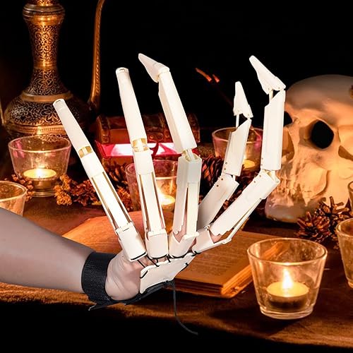 Miniatura 3 de 1 par de dedos articulados de Halloween, extensiones de dedos articulados, decoración de dedos de Halloween, extensiones de dedos articuladas