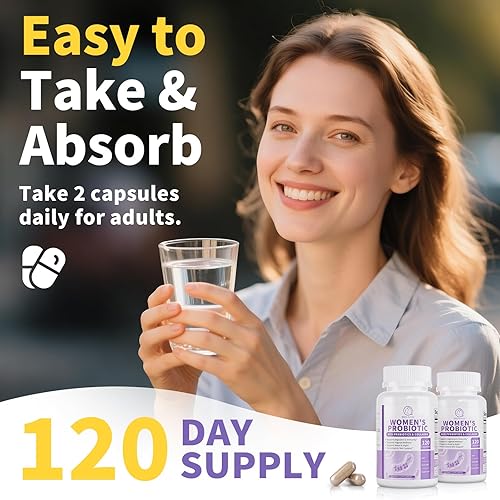 Miniatura 9 de Probióticos para mujeres pH equilibrio con lactobacillus y prebióticos y colágeno y arándano probiótico para mujer, para digestión* e inmunidad*,