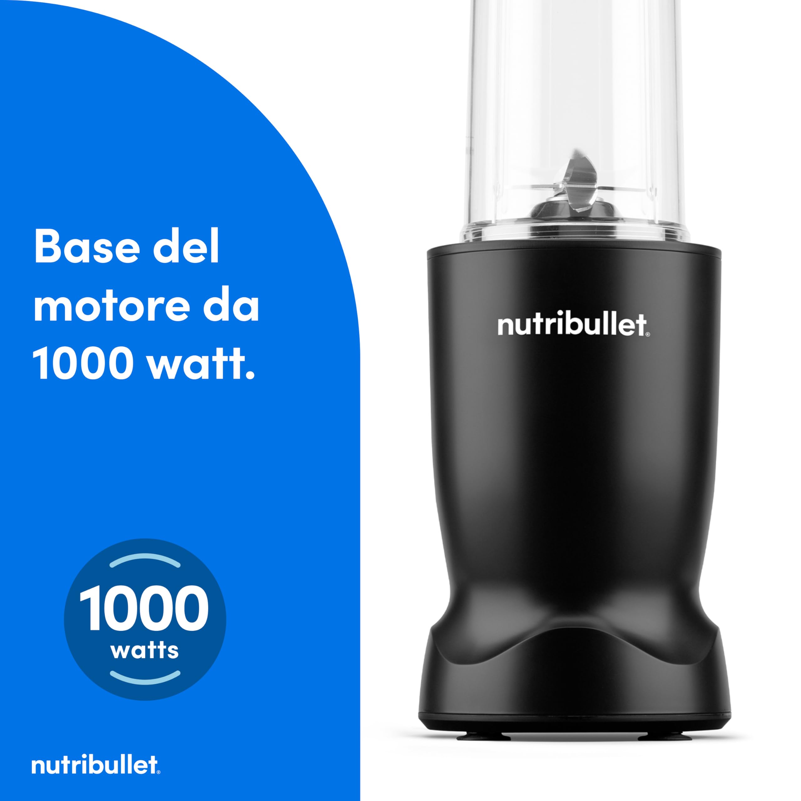 Nutribullet Turbo 1000W – Frullatore Potente Compatto — immagine 8 di 16
