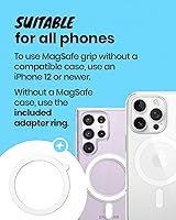 Vista 6 de Soporte magnético de agarre para teléfono móvil plegable y expandible con forma de osito de goma 3D para teléfono inteligente, tableta, accesorio