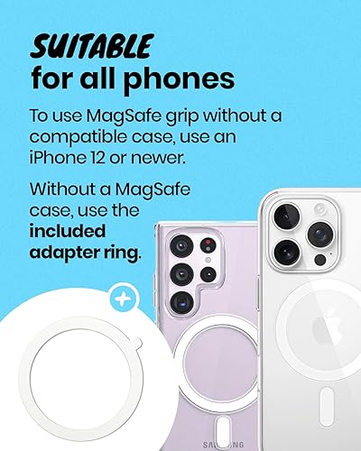 Miniatura 6 de Soporte magnético de agarre para teléfono móvil plegable y expandible con forma de osito de goma 3D para teléfono inteligente, tableta, accesorio de