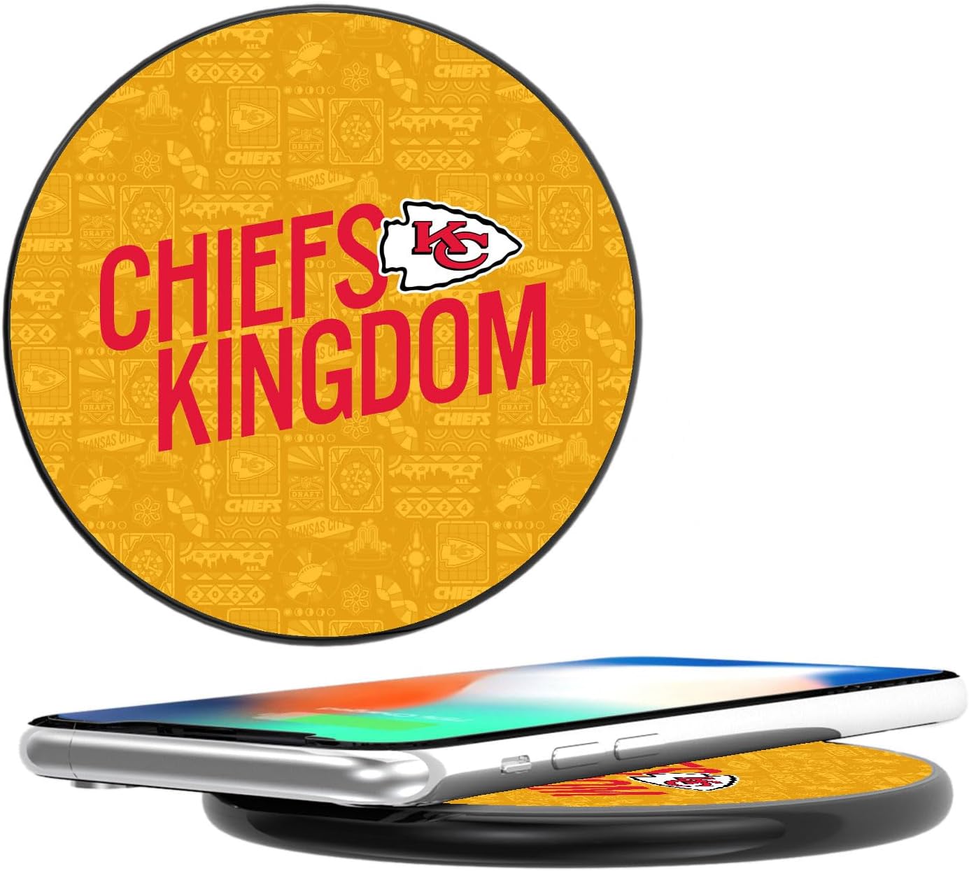 Keyscaper Philadelphia Eagles 15 Watt Wireless Induction Charger