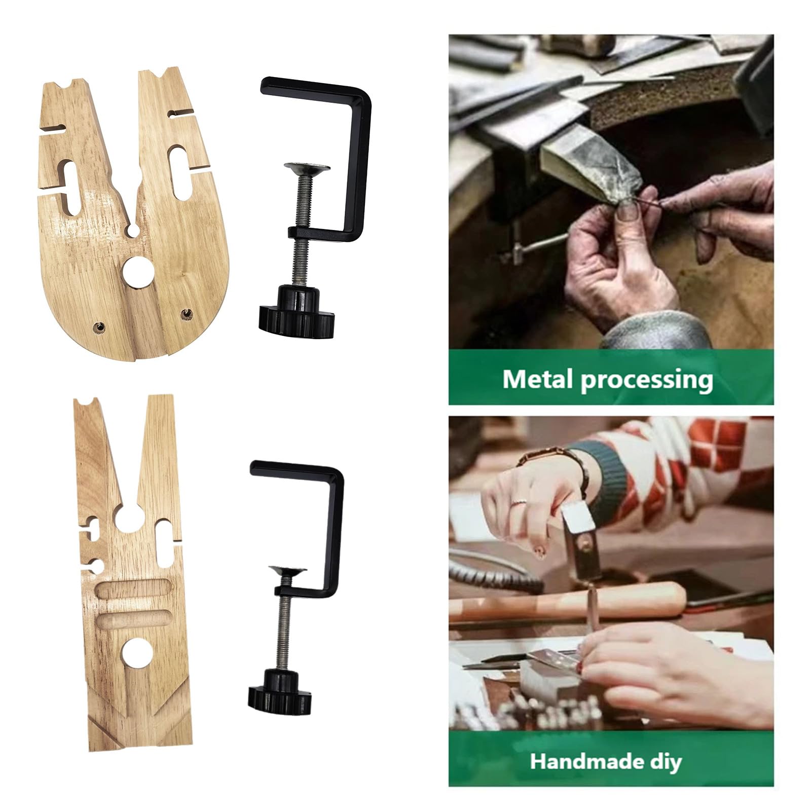 Morsetti Fissi per Legno per Appassionati Panchine Compatte Multifunzionali Morsa Artigianale