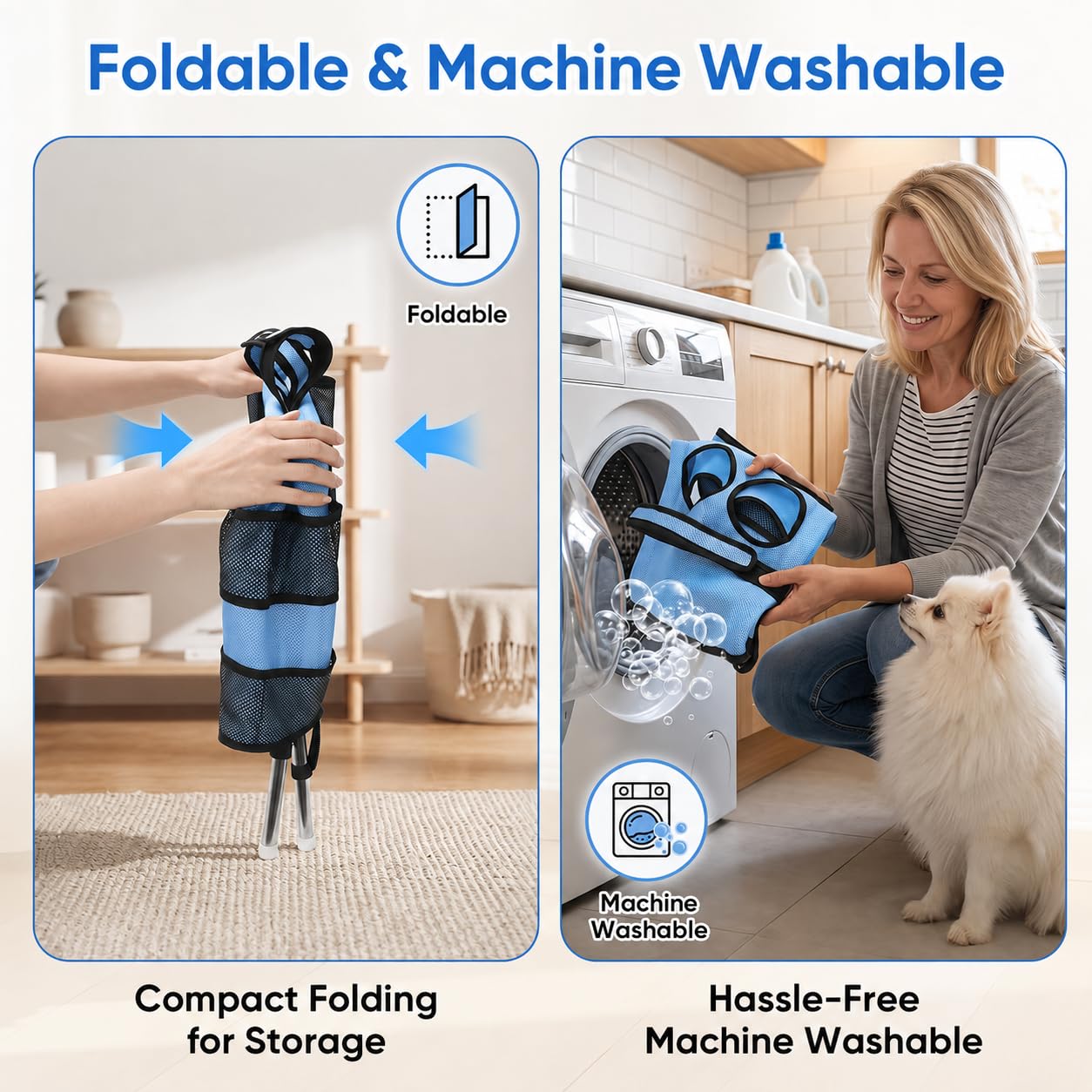 Table de Toilettage pour Chien Pliante - Table de Toilettage Canin et Félin | Compagnie Jusqu'à 20 kg, Résistante Aux Griffures, pour Bain, Tonte et Entretien du Pelage (Noir)