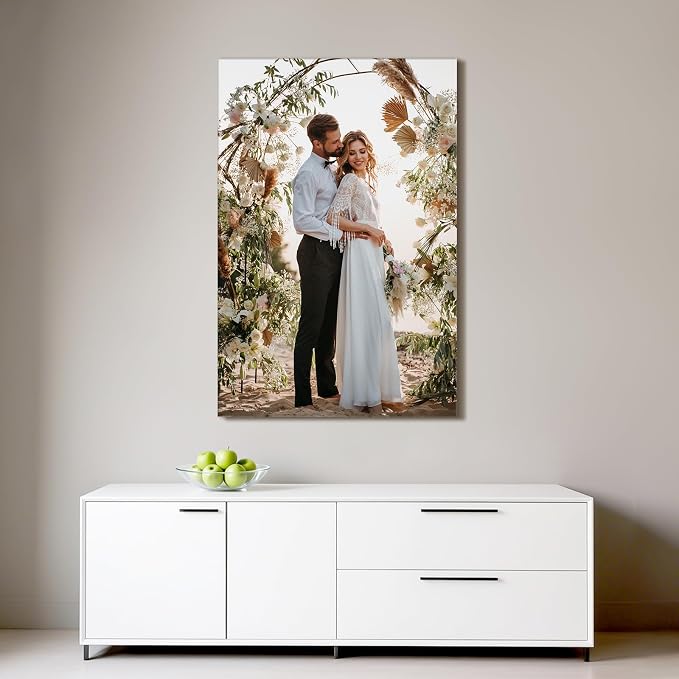 Impresión en lienzo personalizada 8x12 pulg miniatura 2