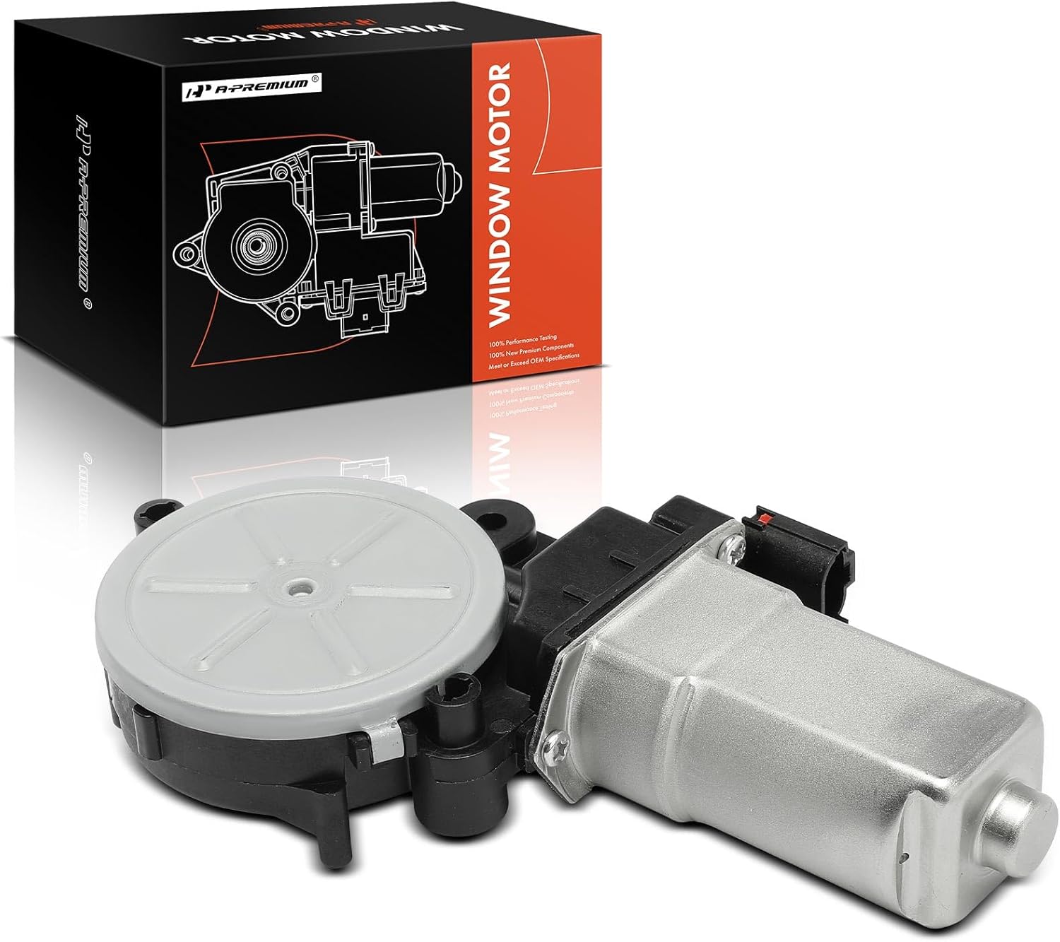 A-Premium Power Window Lift Motor Compatible with Ford Taurus 1996-2007 & Mercury Sable 1996-2005, Front Driver or Rear Driver Side