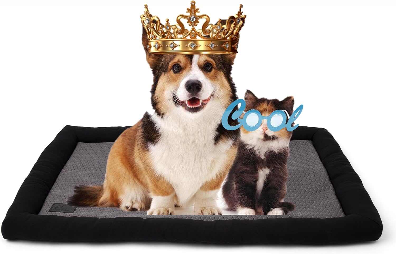 Meadowlark Dog Cooling Mat Lightweight, Washable, Hex