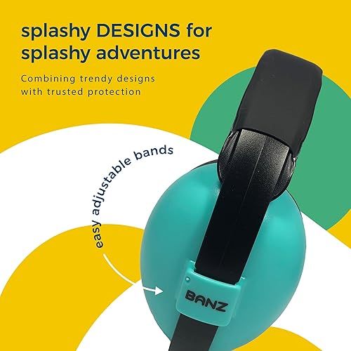 Miniatura 13 de Baby Banz Orejera de protección auditiva para bebes, para mayores de 3 meses, talla única , Azul