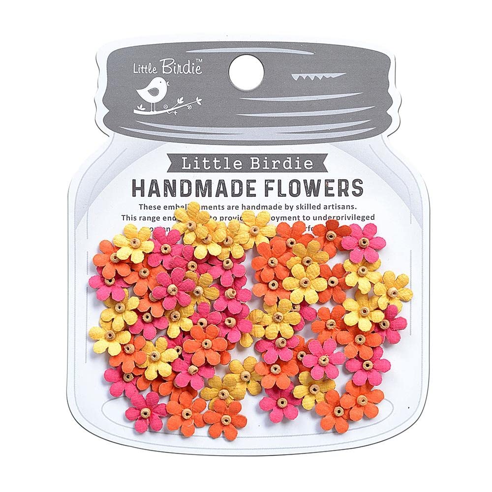 Little Birdie Boho Vibes Natalia Paper Flowers 60Pcs