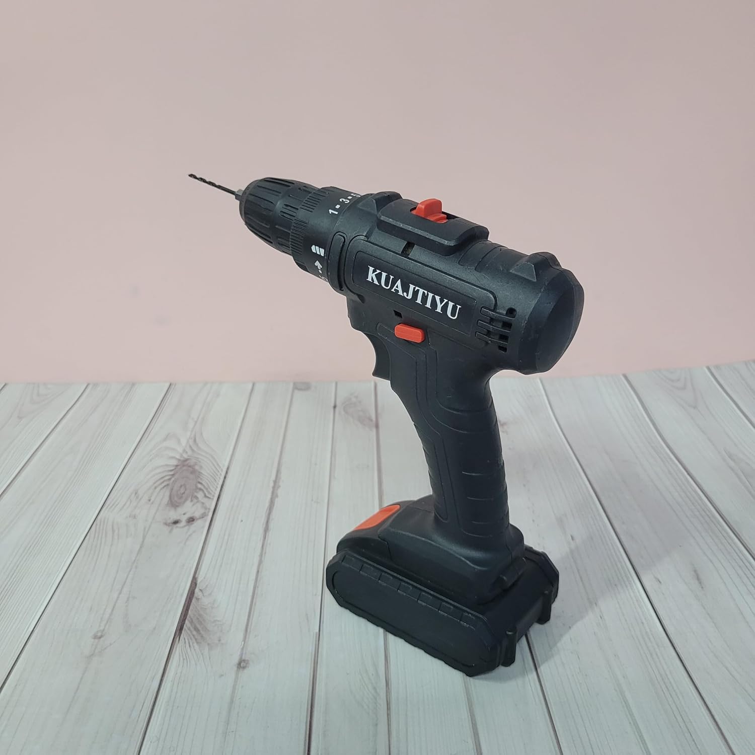 KUAJTIYU Electric hand-held drills – Cordless Power Drill Driver, Rechargeable Electric Drill with Variable Speed
