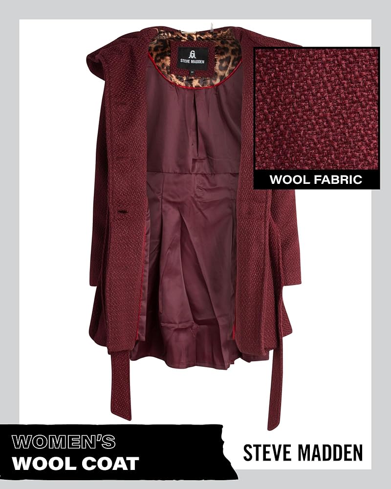 ジャケット・アウター epine volume wool tailored coat Stretch Wool-Blend Coat