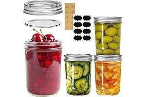 ComSaf Mason Jar Perfect for Candle Making 16oz