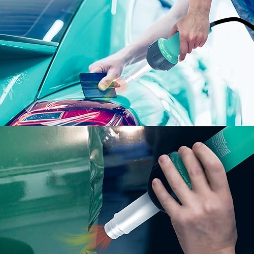 Miniatura 7 de Samger - Pistola de calefacción de aire caliente de 1500 W 110 V, kit de soldador de antorcha de aire caliente de plástico de mano, kit de soldadura