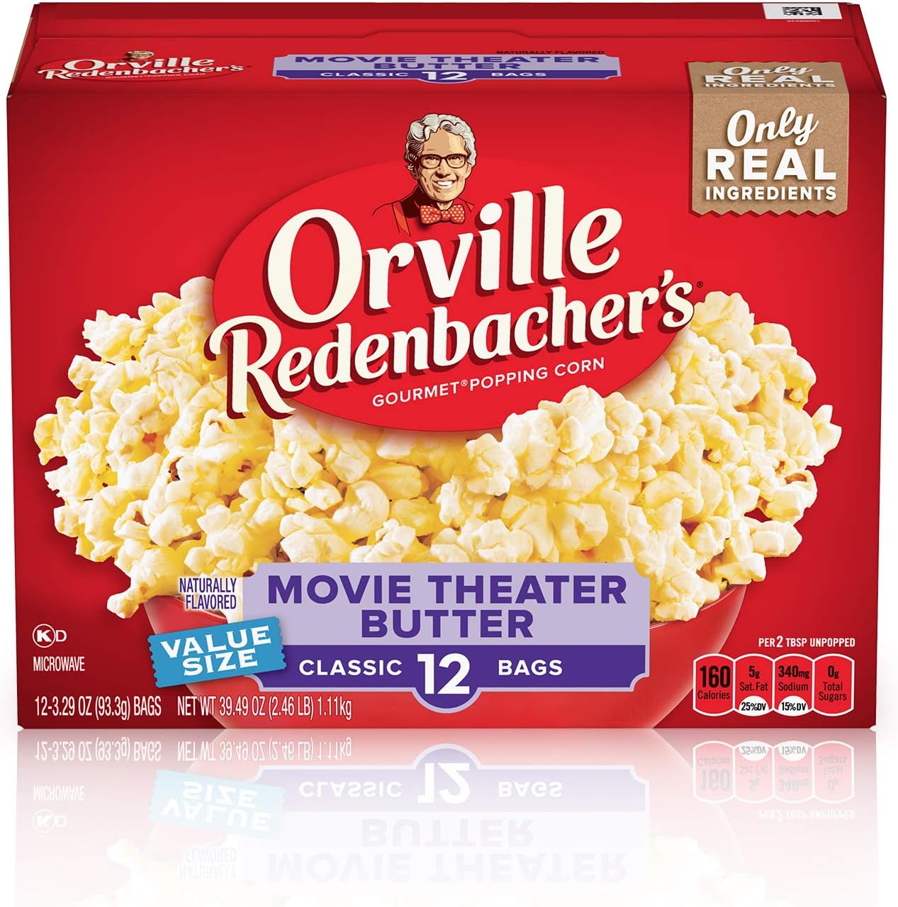ORVILLE REDENBACHER'S Microwave Movie Theater Butter, 39.49 oz