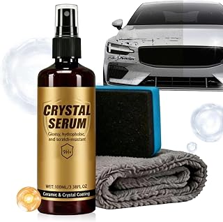 Keramisk tätning för bilytor 100 ml anti- spray | Keramisk tätning spray för bilar inklusive och tyg för underhåll av bilar, lastbilar och SUV:ar i garaget och i
