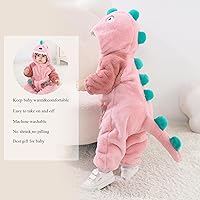 Vista 69 de TONWHAR - Mameluco con capucha, fantástico disfraz infantil de varios animales, como tigre o dinosaurio Multi