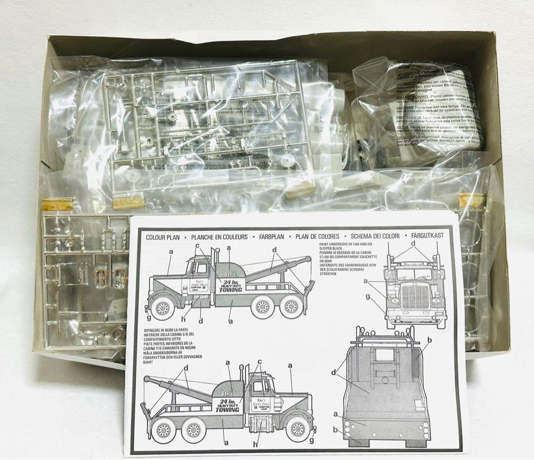Amazon.co.jp: プラモデル AMT 1 25 Peterbilt Wrecker : おもちゃ